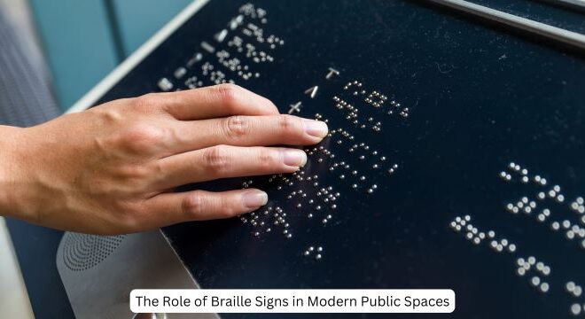 Joy's Ticket The Role of Braille Signs in Modern Public Spaces