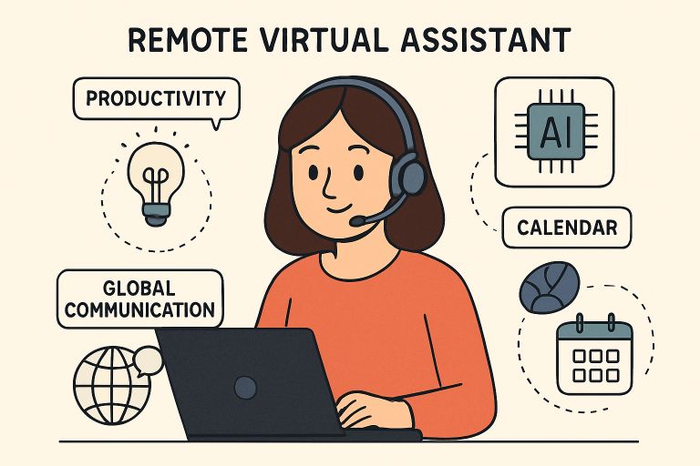 Joy's Ticket How Virtual Assistants Are Shaping the Future of Work