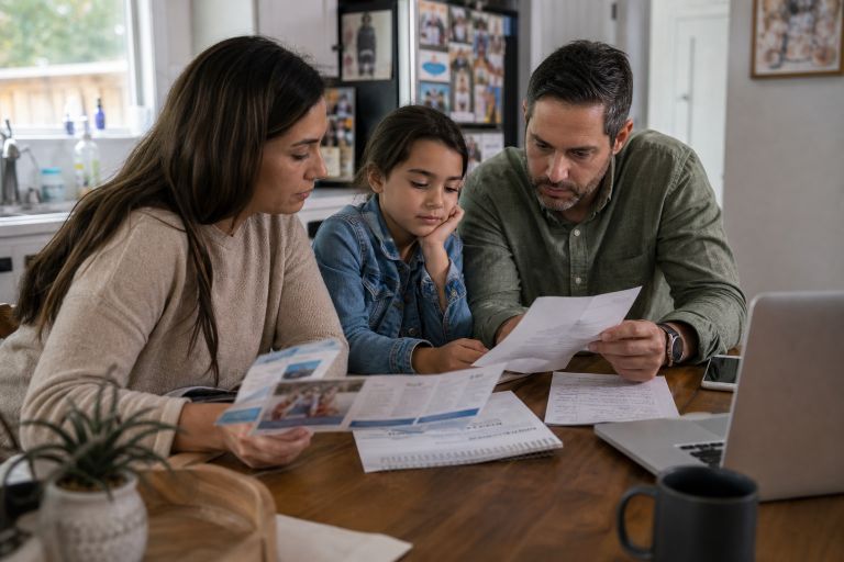 family reading